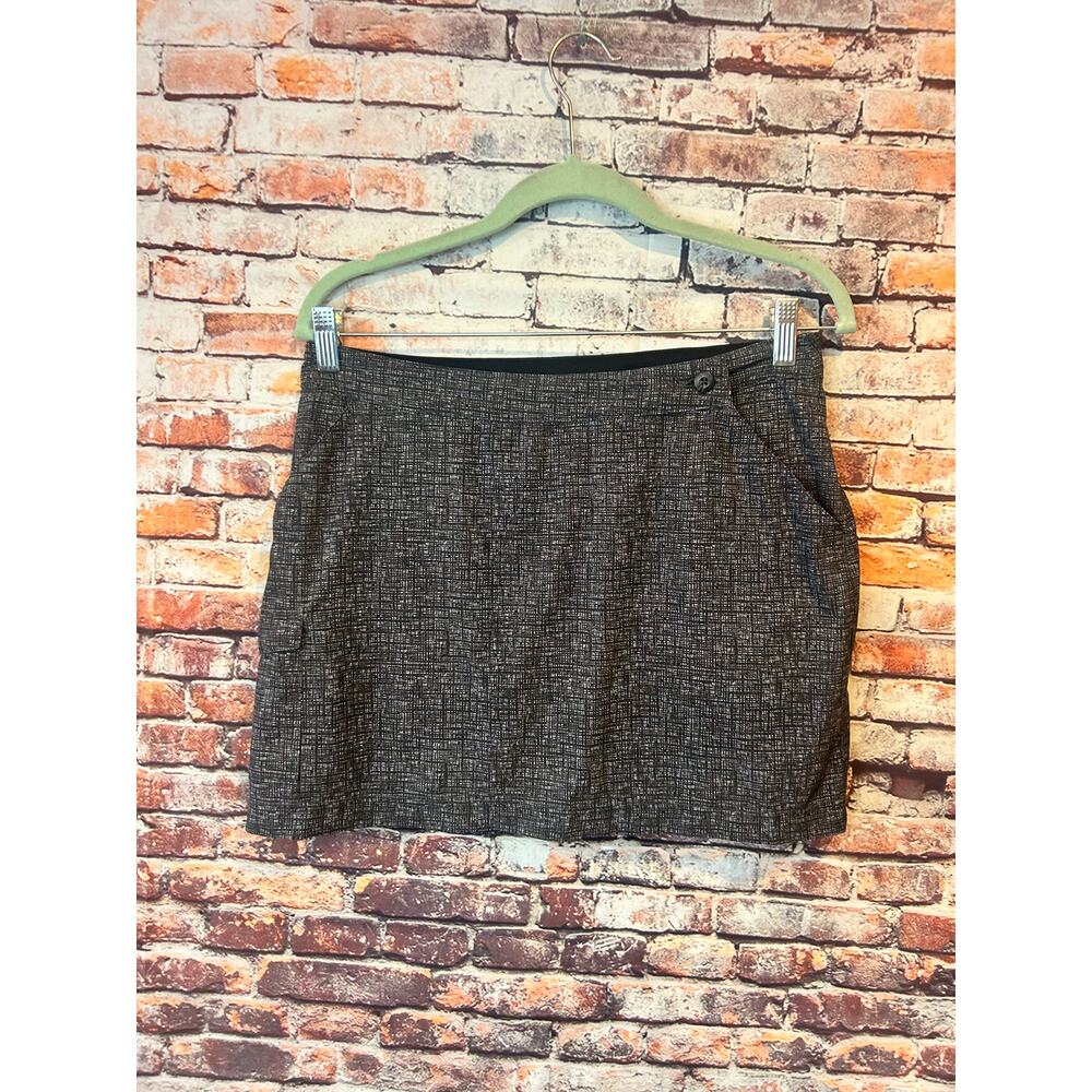 Columbia PFG omni freeze skort skirt gray advanced cooling women's size 6